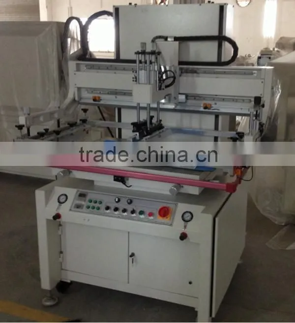 Hot sale Semi Automatic Flat Bed Silk Screen Printing Machine GW-6070