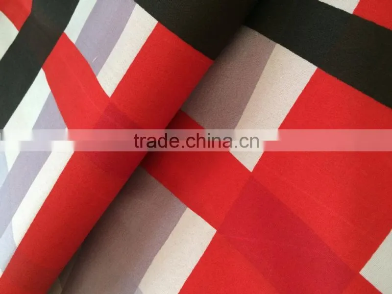 China wholesale gingham fabric for bed sheet