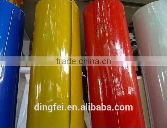 Micro prismatic advertising PVC reflective sheeting