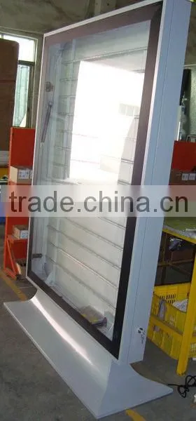 outdoor advertising city stand scrolling lightbox