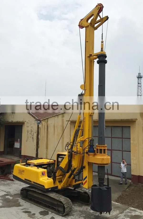 30m DFR-830 hydraulic static used pile driver for excavator machine price