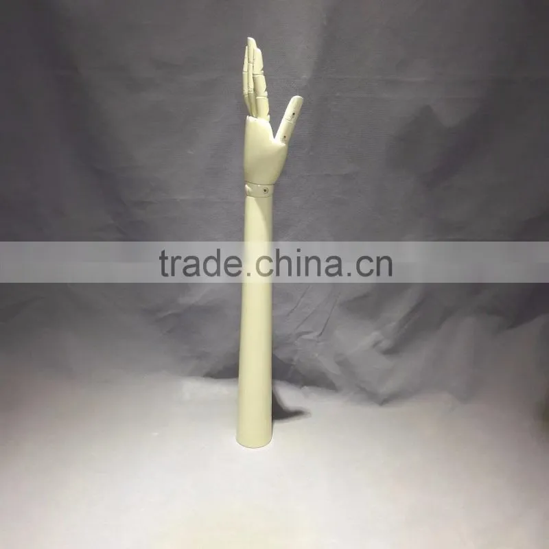 light hand plastic long hand female wooden hand display heavy bottom hand