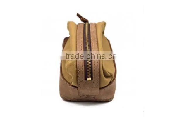 small canvas travel pouch dopp kit