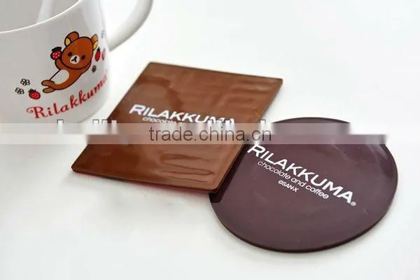 2013 the best-selling multicolor bear silicone cup mat