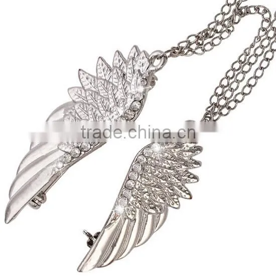 Fashion alloy cute angel brooches for men