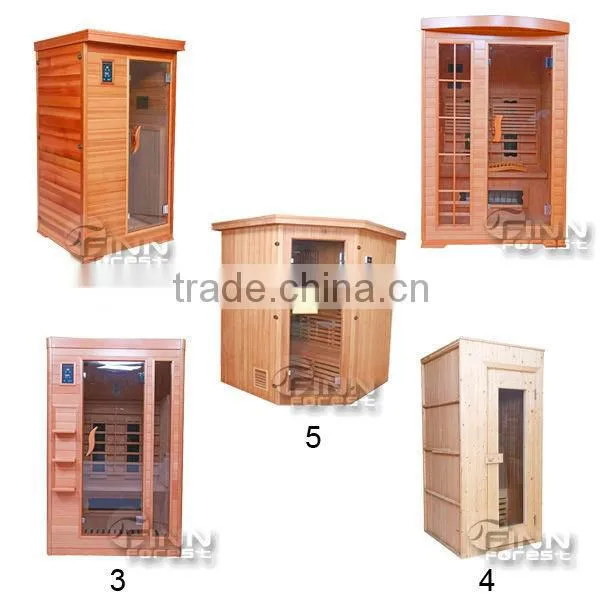 1-6 person use easy install and portable infrared sauna rom