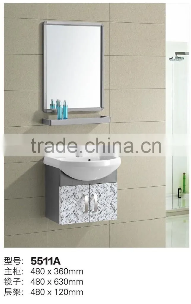 5511A Modern wall mounted bathroom vanity units