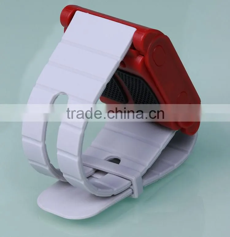 Free Sample For Test 9 Modes Red Fashion RoHS Anti Snore Watch Wristband With Clock Function Manufacturer In Shenzhen