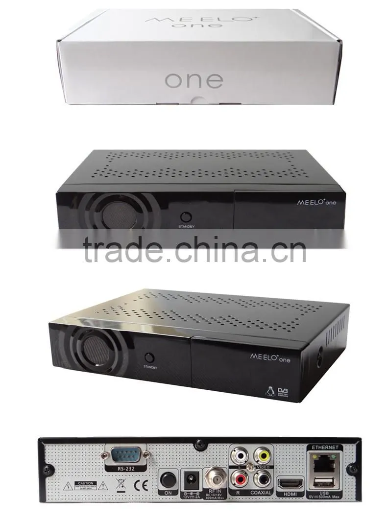 Universal Full Hd Digital Satellite Tv Decoder MEELO+ ONE With Linux Os For UK