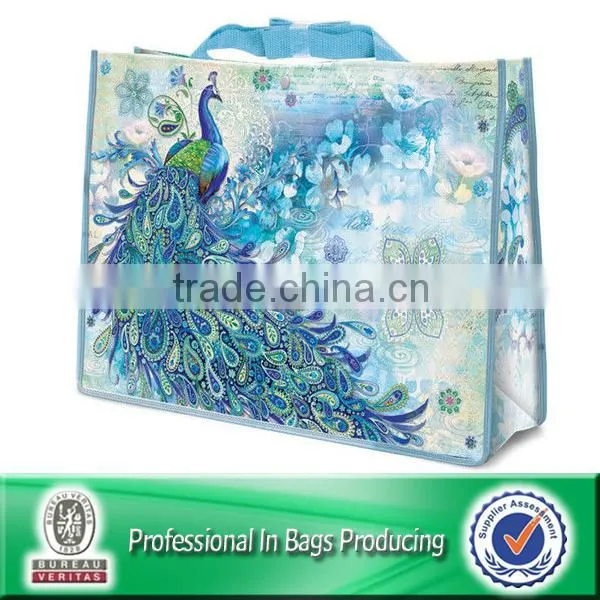 Lead-free Reusable Laminated Color PP Woven Bag