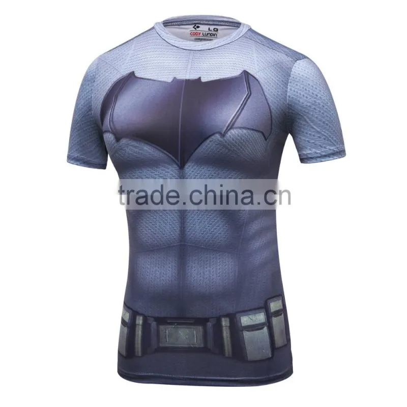 2016 Women Cartoon Superhero Bat-man T Shirt Short Sleeve Ladies Clothing Logo T-Shirt