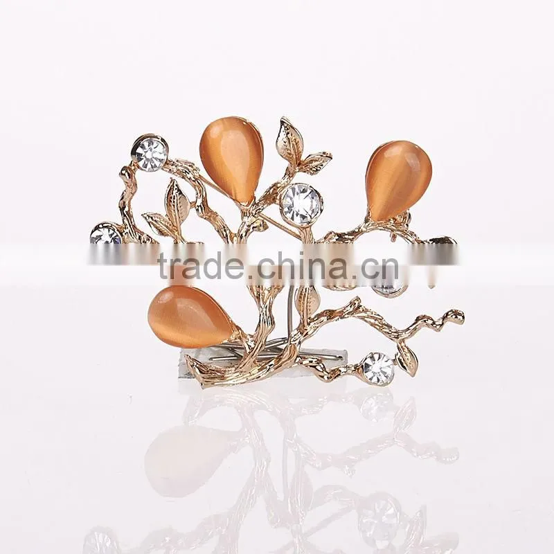 crystal brooches