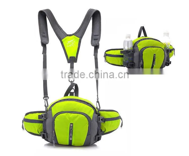 600-denier Polyester Portable Waist Sport Bag Backpacks BB007