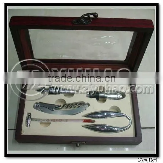 Stainless Steel Wine Accessories Gift Set