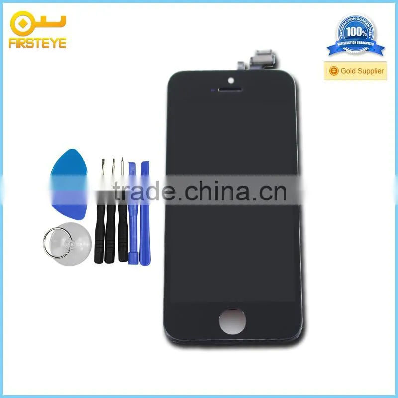Top quality 100% New arrival fast ship lcd display for iphone 5