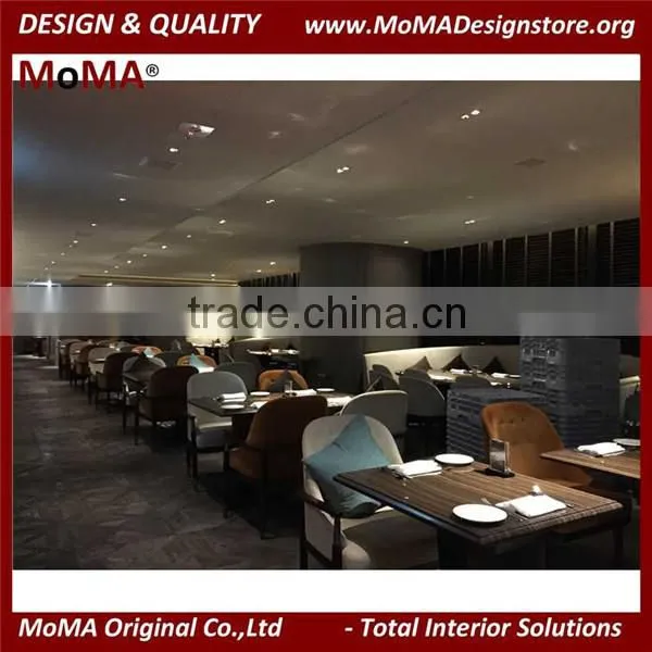 High End Customized Michelin Restaurant Furniture, Luxury Marble Top Dining Table