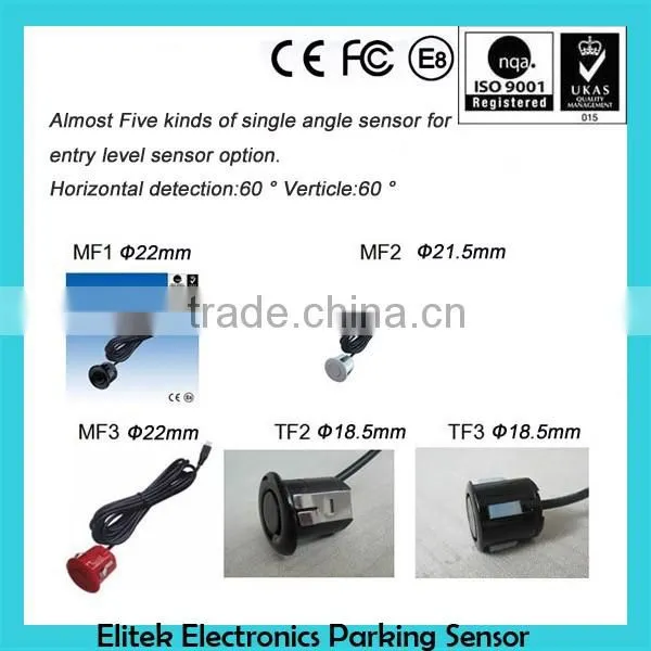 wireless slim sensor automatic parking system