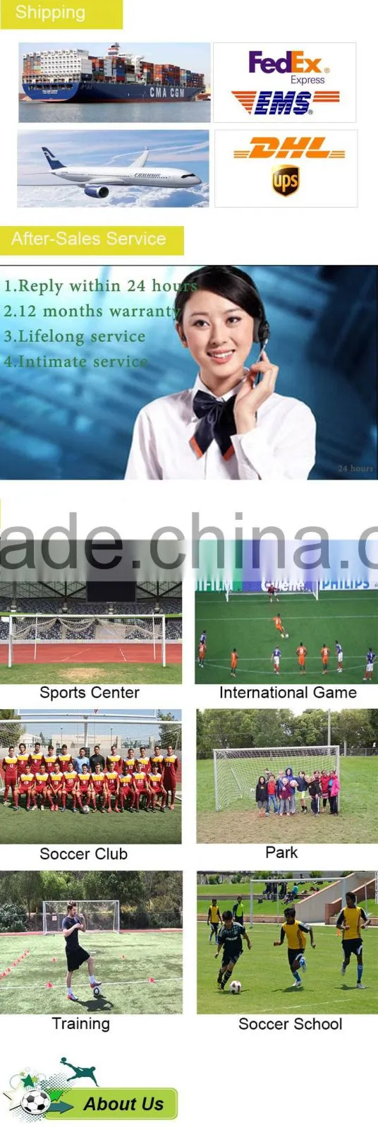 China best metal cage soccer cage football for sports equipment