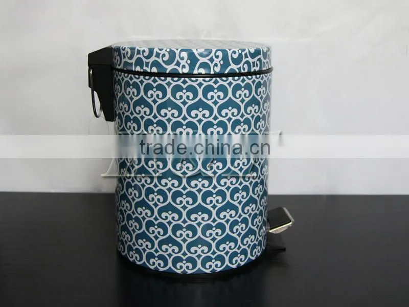 decorative design stainless steel garbage can