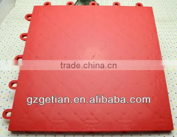 suspended plastic flooring, removable indoor flooring cover for sports