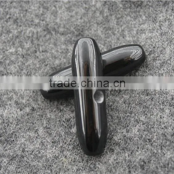 RESIN SIGLE HOLE BAR TOGGLE BUTTON FOR GARMENT