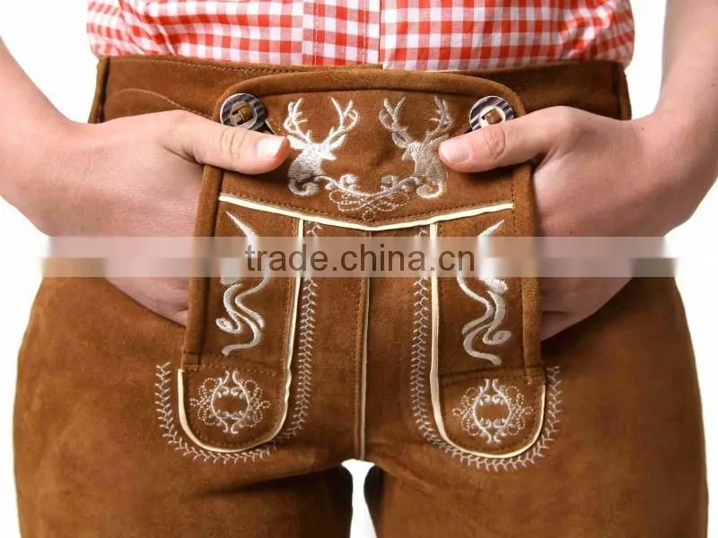 LADIES SHORT LEDER HOSE , Traditional German Shorts / TRACHTEN WEARS