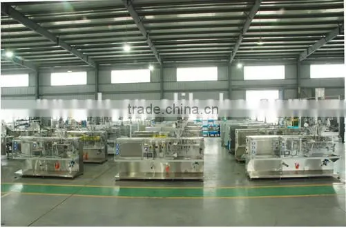 Automatic horizontal spout doypack packing machine zipper