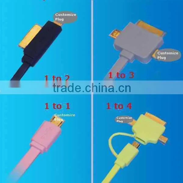 6 in 1 foldable usb charger for mobile Phones