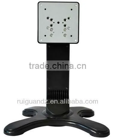 Heavy duty 10-29inch rotate monitor stand for touch screen coffee table
