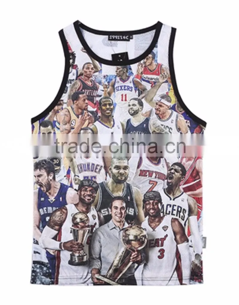 2016 hot sale new arrival printed box lacrosse jerseys/vest
