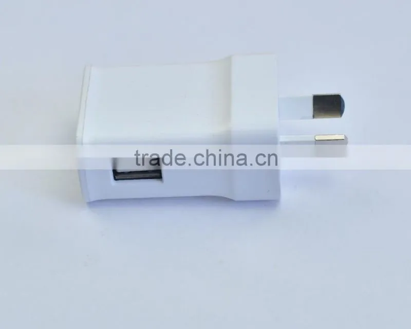 Power adapter 5v 2a US EU AU UK plug 5v travel charger fast charging