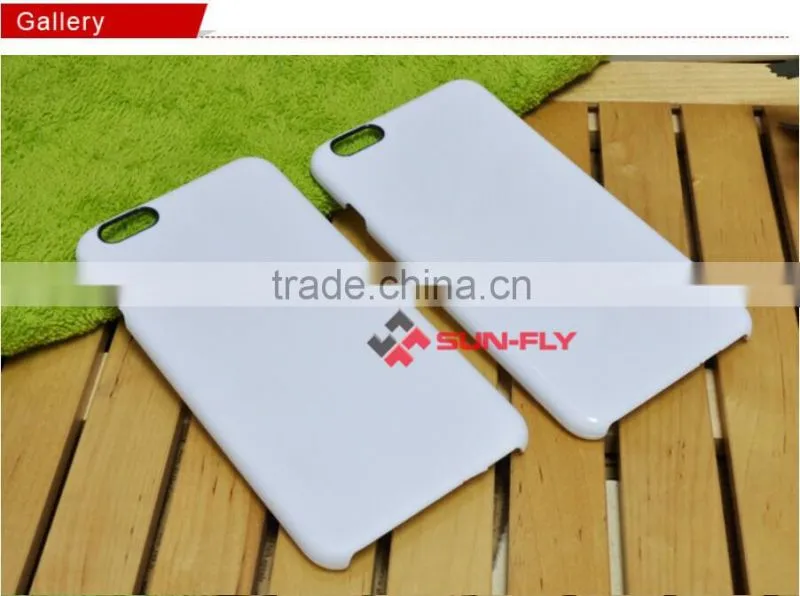3Dsublimation film phone cases for iPhone 6 plus/sublimation film mobile cases for iPhone 6 plus