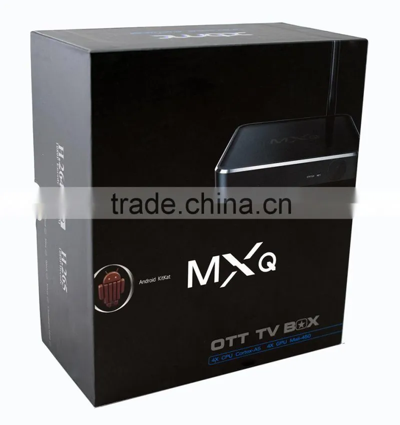 Amlogic S912 OTT TV mxq pro Live Streaming MXQ Plus M12N Octo Core Android Smart TV BOX