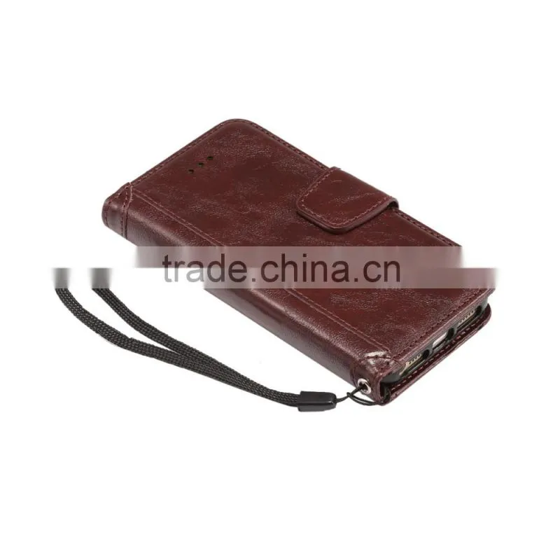 In Stock Leather Case Luxury Leather Mobile Phone Case Stand Leather Case for iphone