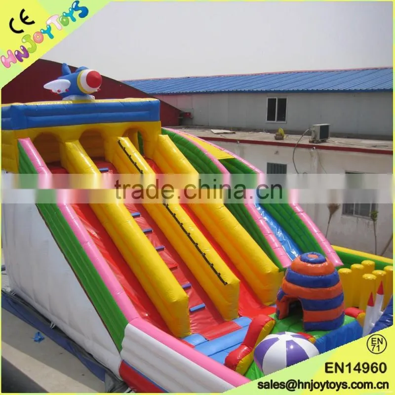 Kids inflatable stair slide toys,inflatable dry slide