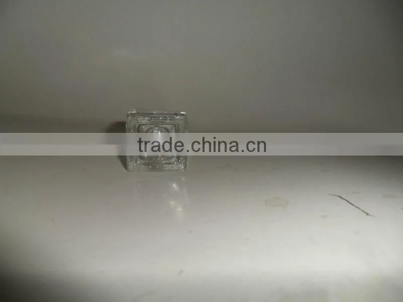 7ml square glass perfume bottle
