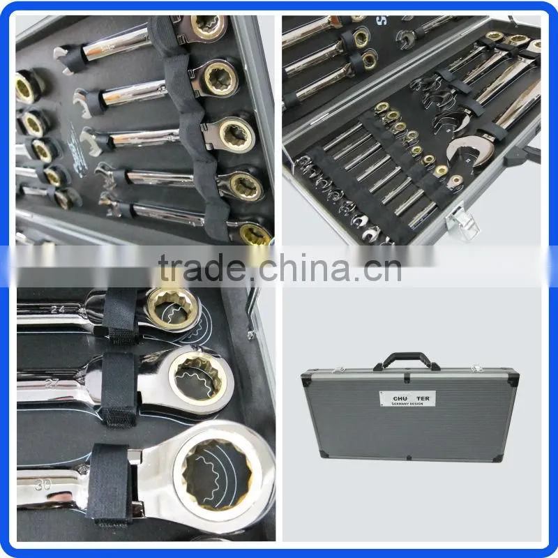 22pcs flexible ratchet wrench set