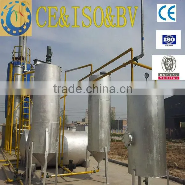 scrap tyre to oil pyrolysis machine