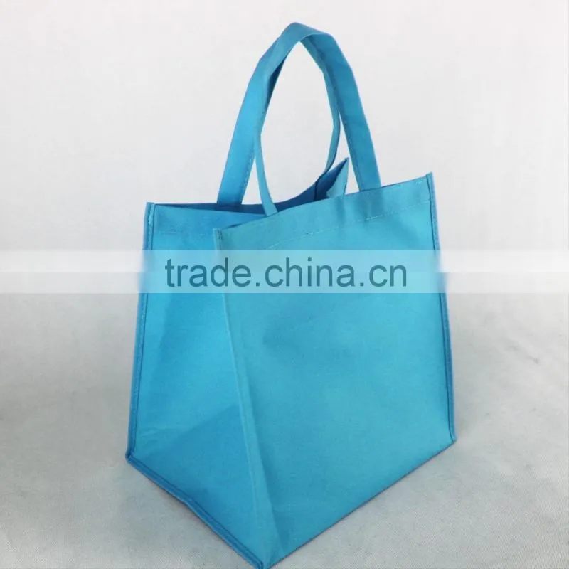Non-Woven Two-Tone Shopper Tote Bag