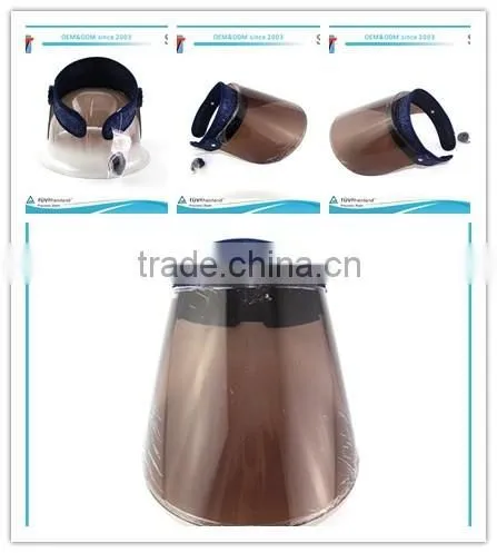 wide brim face sun visor
