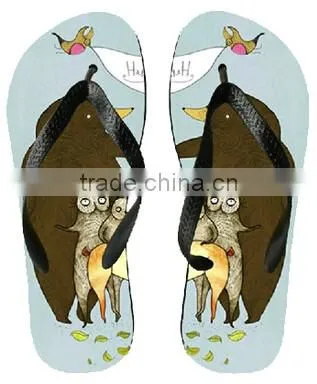 2016 digital printing fashion sandal lady fashion cheap tlip flop high quality flip fiops