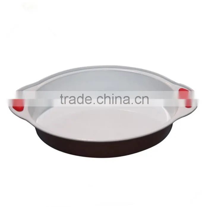 ceramic roasting pan cake mold