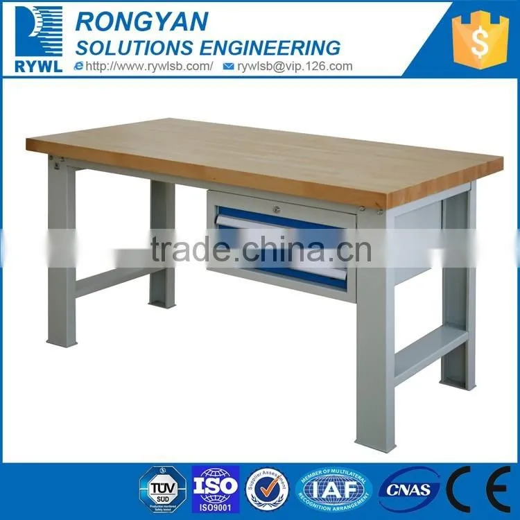 heavy duty wall mounted drawers workbench industrial