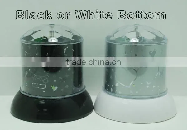 2015 Factory Provide the Projection Lamp Creative LED Rotating Projector