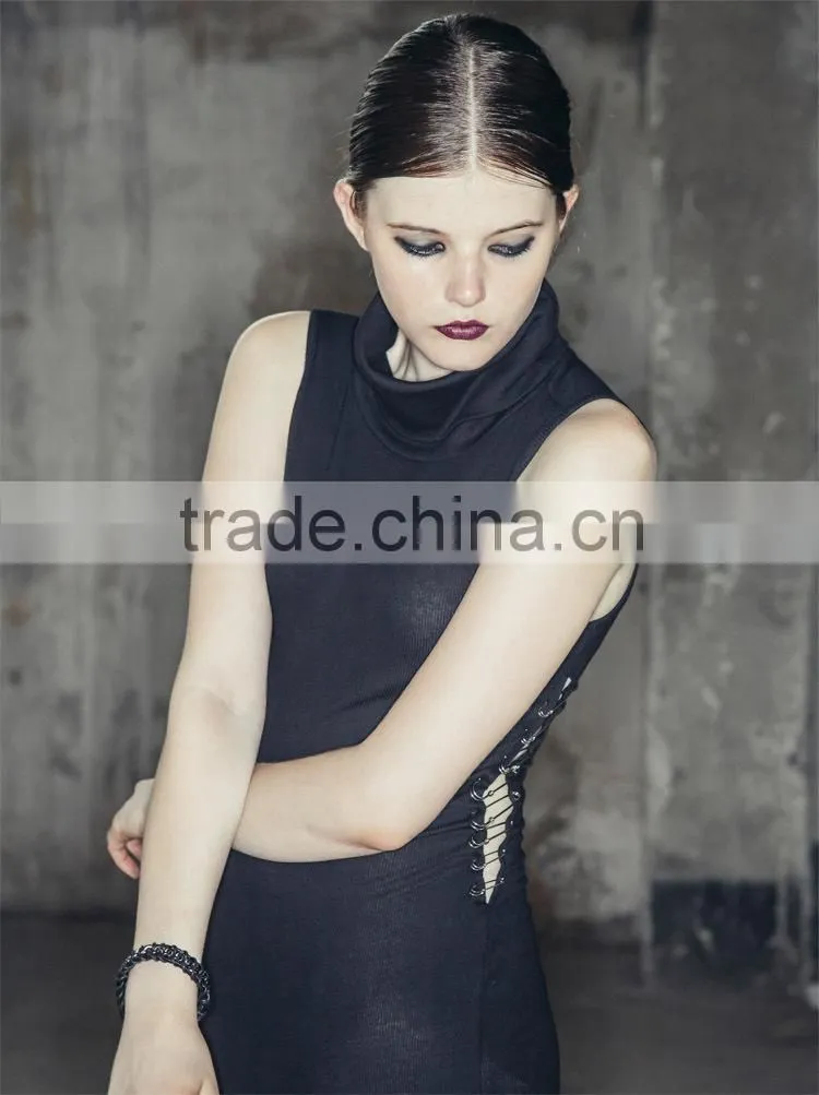 Devil fashion 2015 latest punk dresses cotton pin SKT001