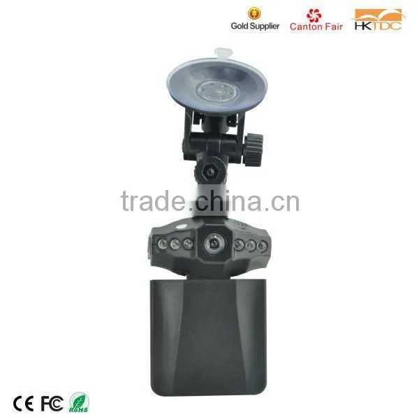 Lowest price F8000 selling car dvr with 2.0"display 8 IR lights