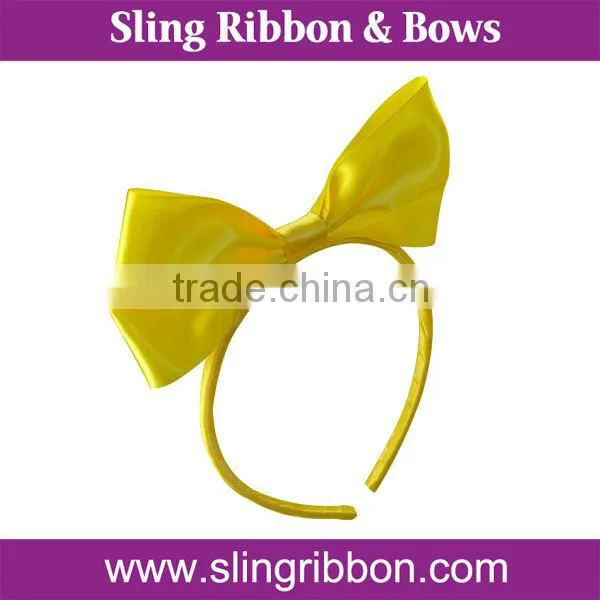 Big Bowknot Plastic Headband For Party