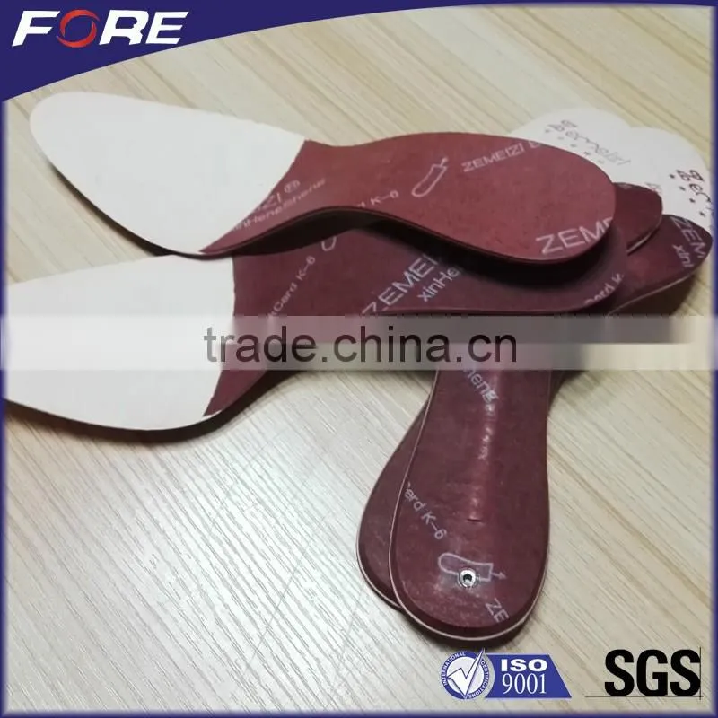 Pliability Shoes Paper Insole Board Manufacturers, 1mm - 3.0mm High Strength Pure Wood Pulp Shank Board
