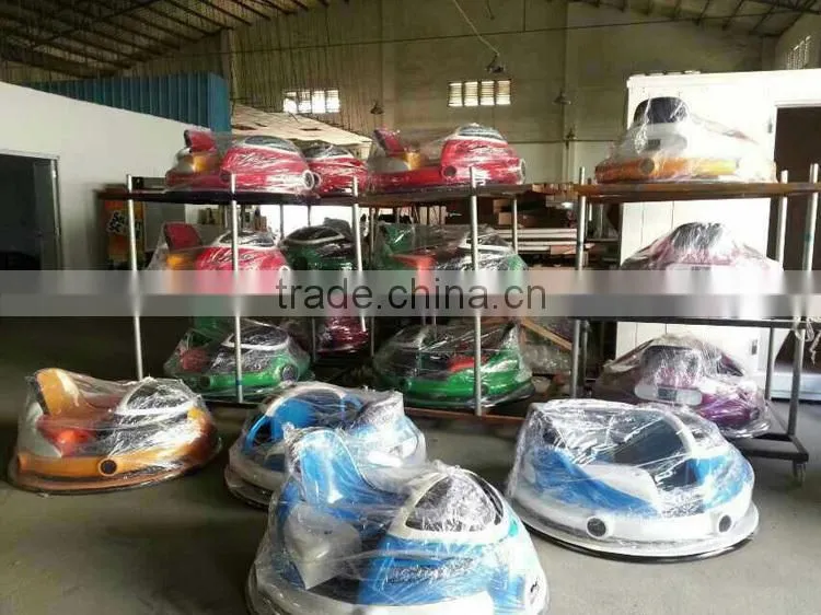 UFO Rechargeable bumper car with laser shooting interactive games machine for parks ride