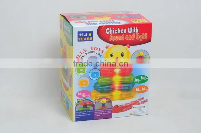 Musical Ring Toss Toy Roly-poly Dolls